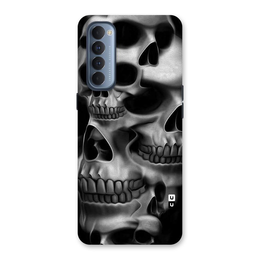 Multiple Skulls Back Case for Reno4 Pro