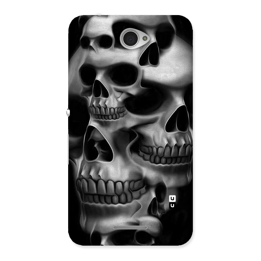 Multiple Skulls Back Case for Sony Xperia E4