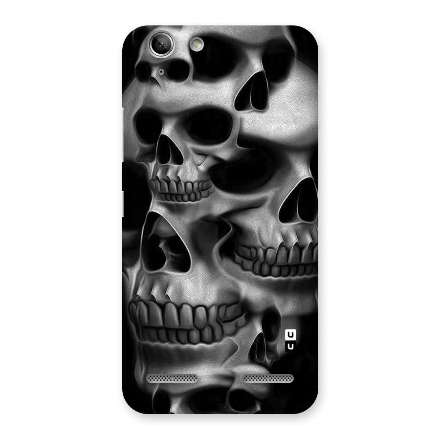 Multiple Skulls Back Case for Vibe K5 Plus
