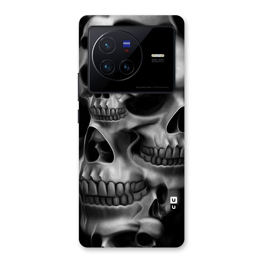 Multiple Skulls Back Case for Vivo X80