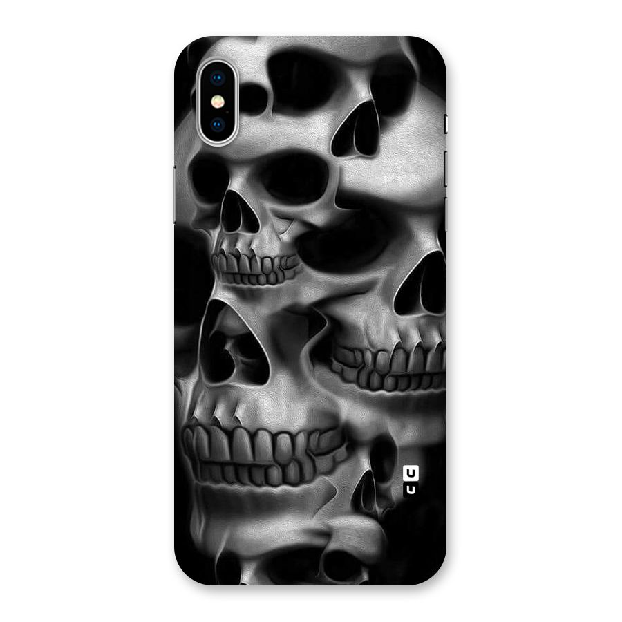 Multiple Skulls Back Case for iPhone XS