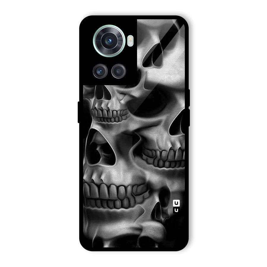 Multiple Skulls Glass Back Case for OnePlus 10R