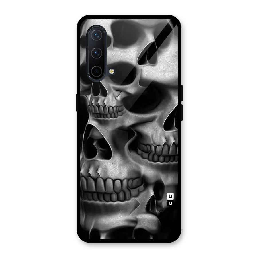Multiple Skulls Glass Back Case for OnePlus Nord CE 5G