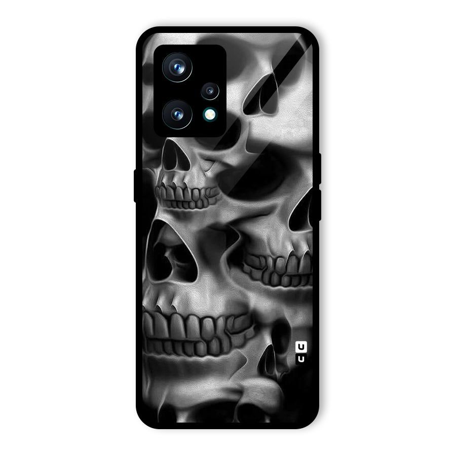 Multiple Skulls Glass Back Case for Realme 9 Pro Plus 5G