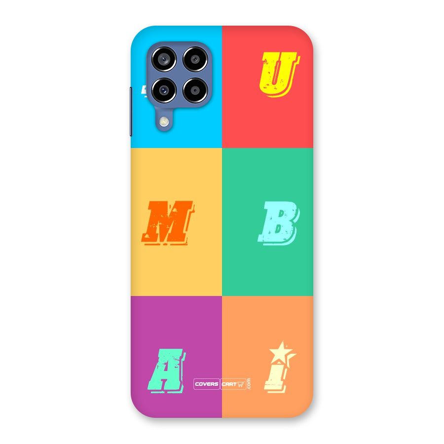 Mumbai Alphabets Back Case for Galaxy M53 5G