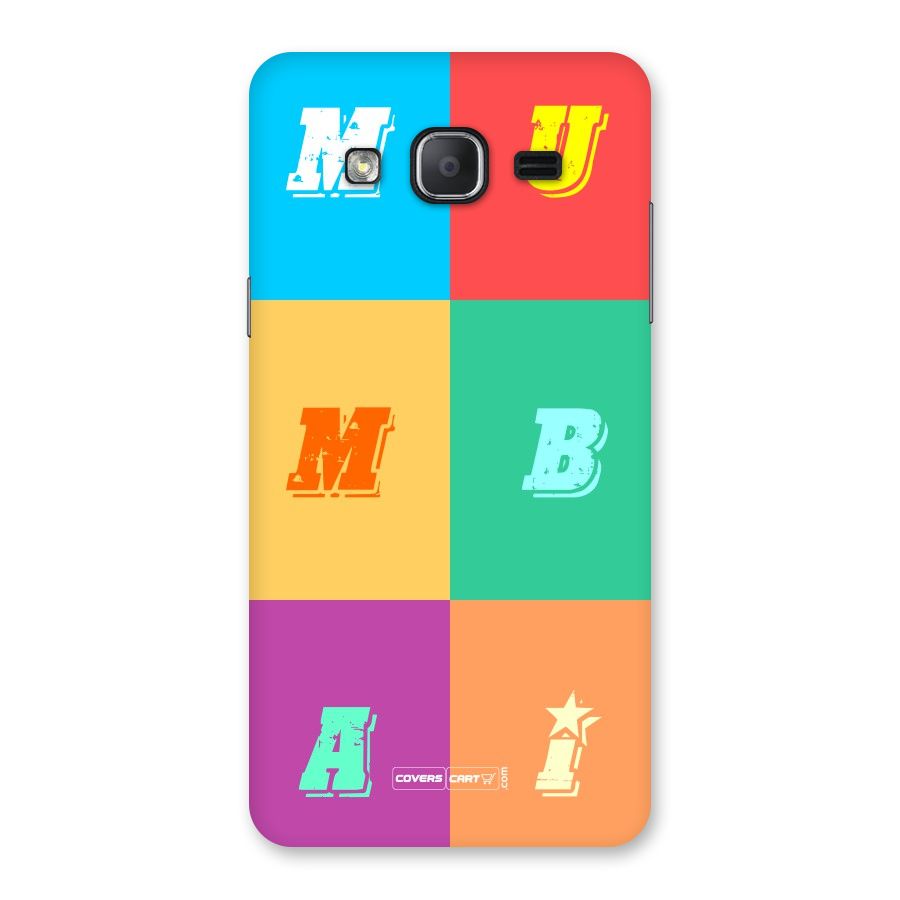 Mumbai Alphabets Back Case for Galaxy On7 2015