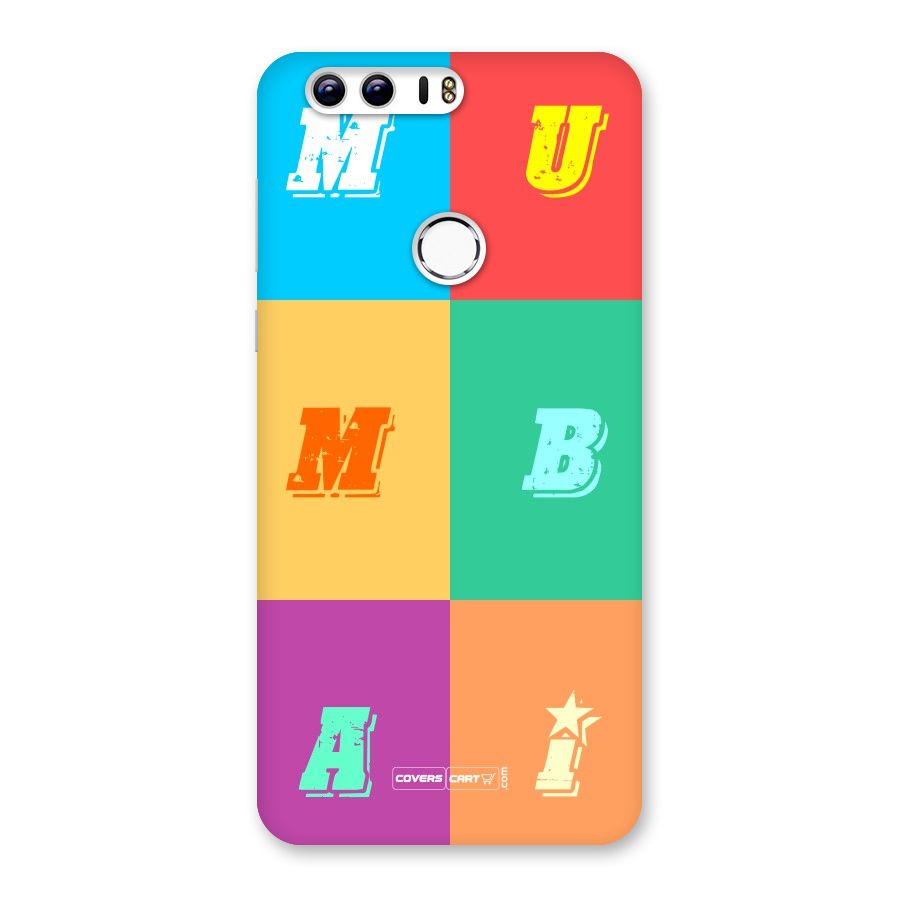 Mumbai Alphabets Back Case for Honor 8