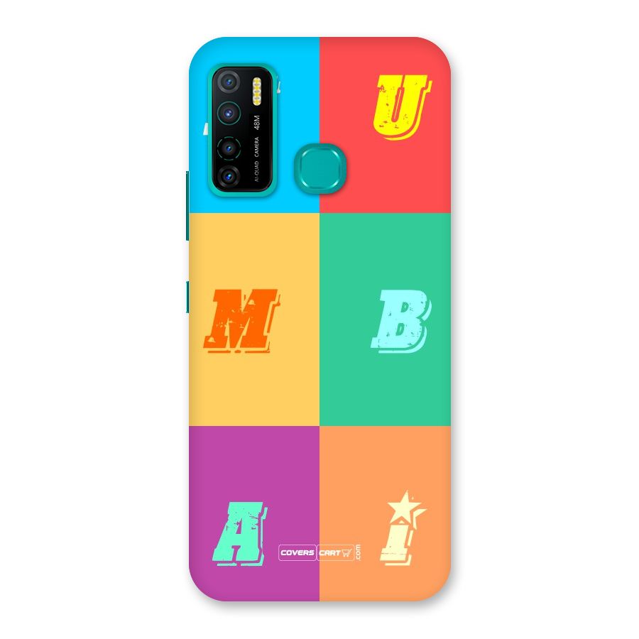 Mumbai Alphabets Back Case for Infinix Hot 9 Pro