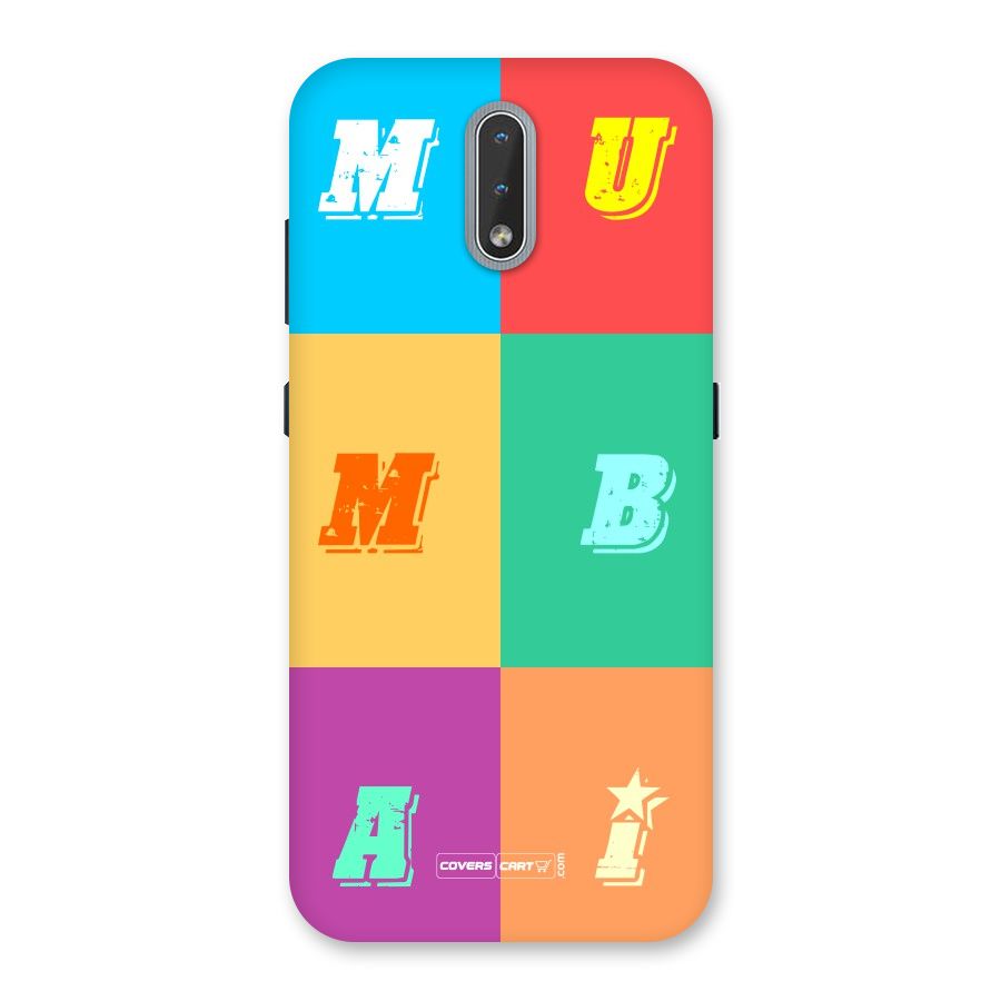 Mumbai Alphabets Back Case for Nokia 2.3