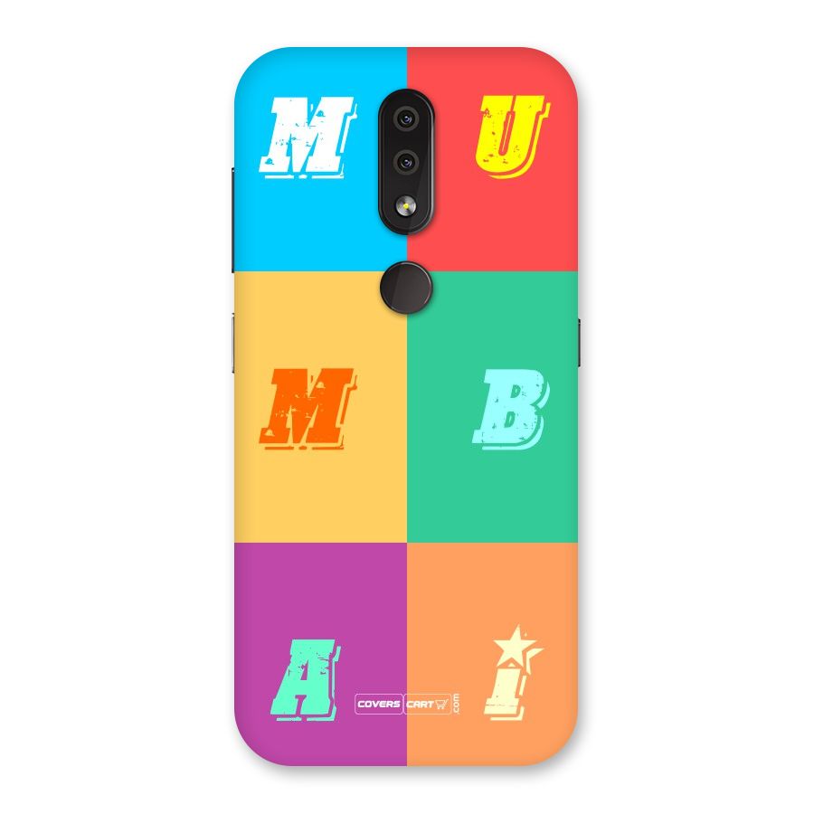 Mumbai Alphabets Back Case for Nokia 4.2