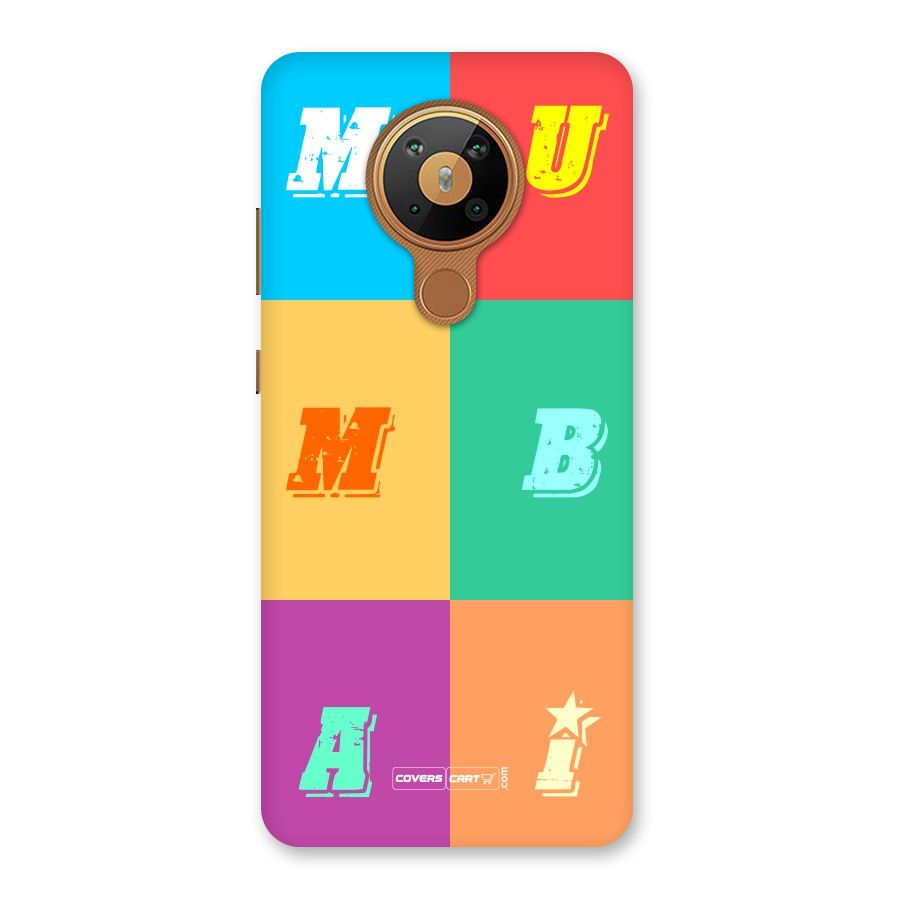 Mumbai Alphabets Back Case for Nokia 5.3