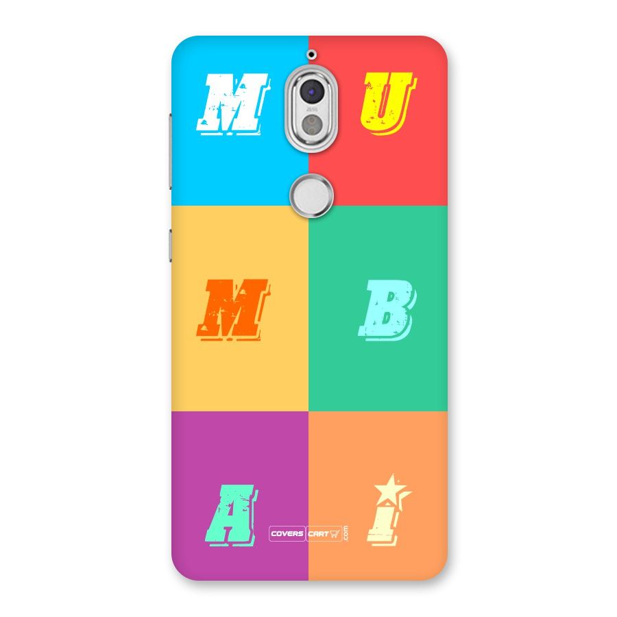 Mumbai Alphabets Back Case for Nokia 7