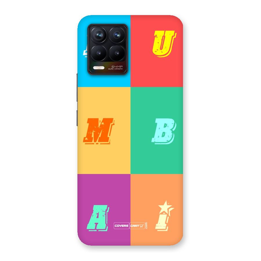 Mumbai Alphabets Back Case for Realme 8