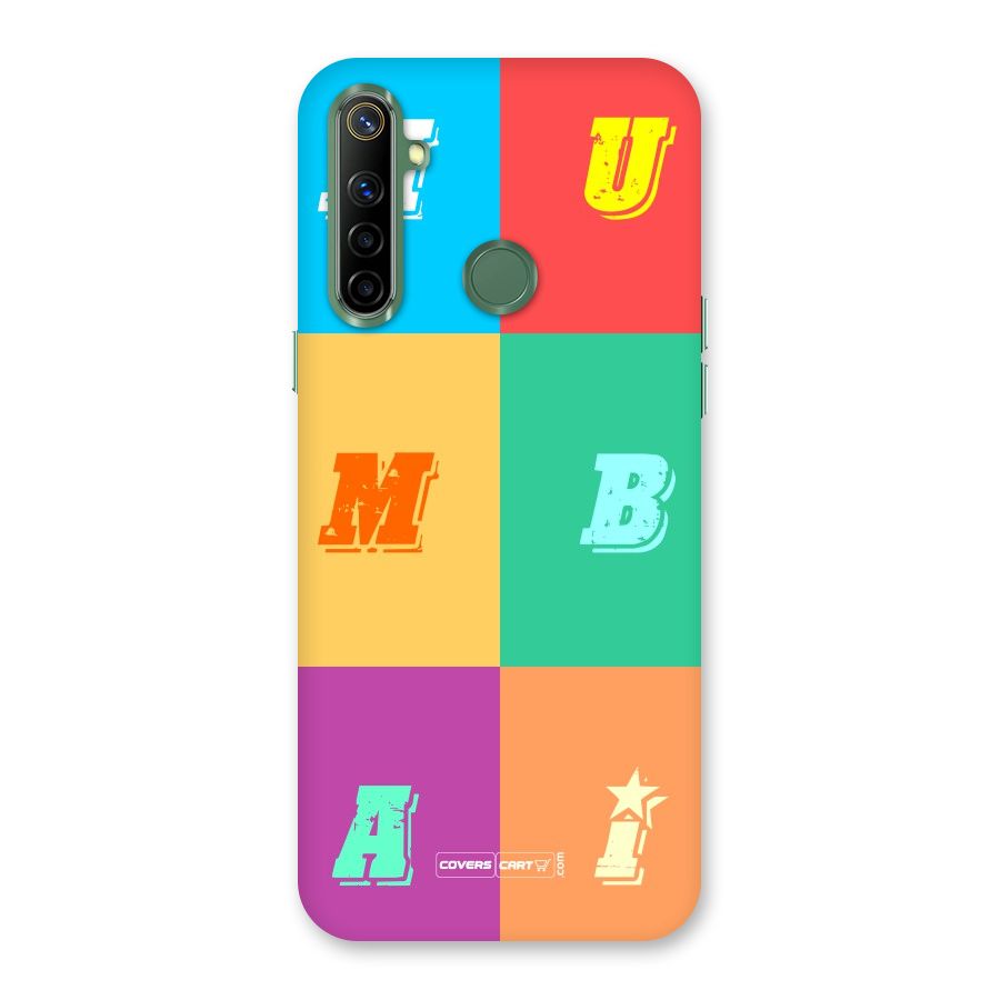 Mumbai Alphabets Back Case for Realme Narzo 10