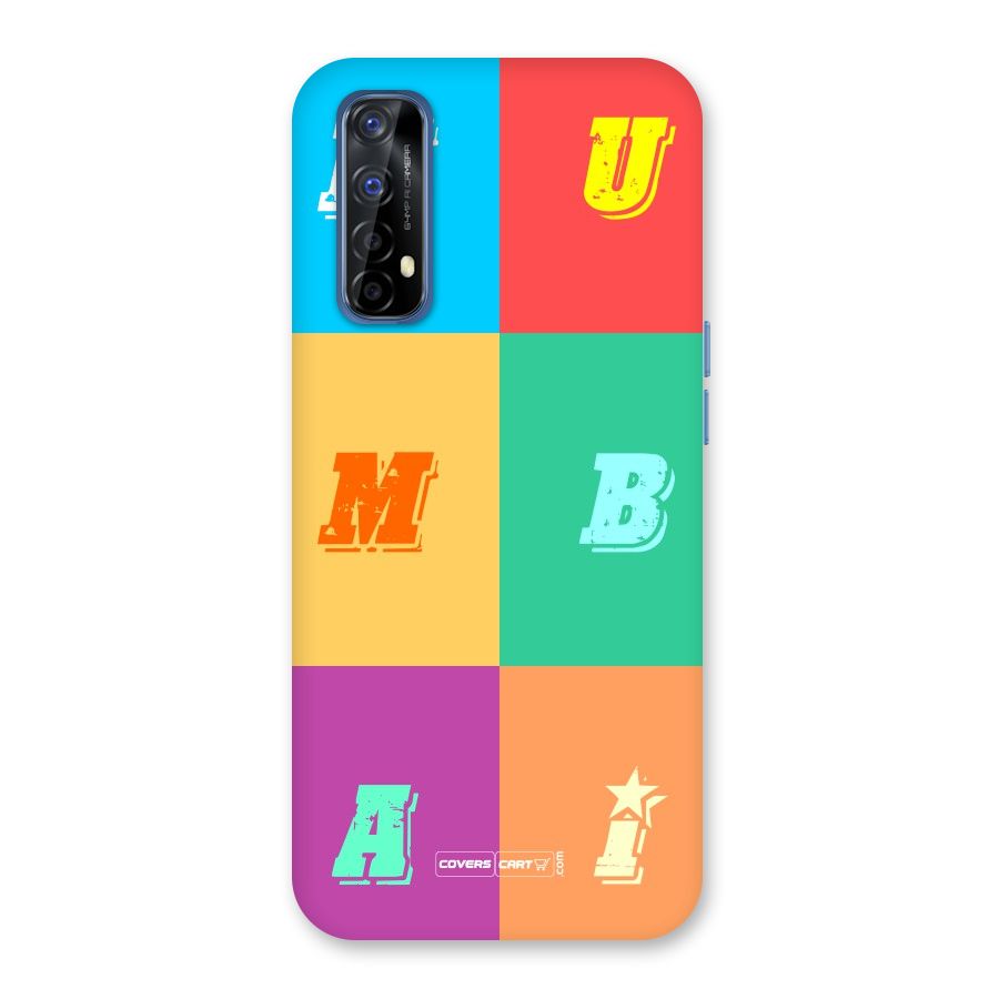 Mumbai Alphabets Back Case for Realme Narzo 20 Pro