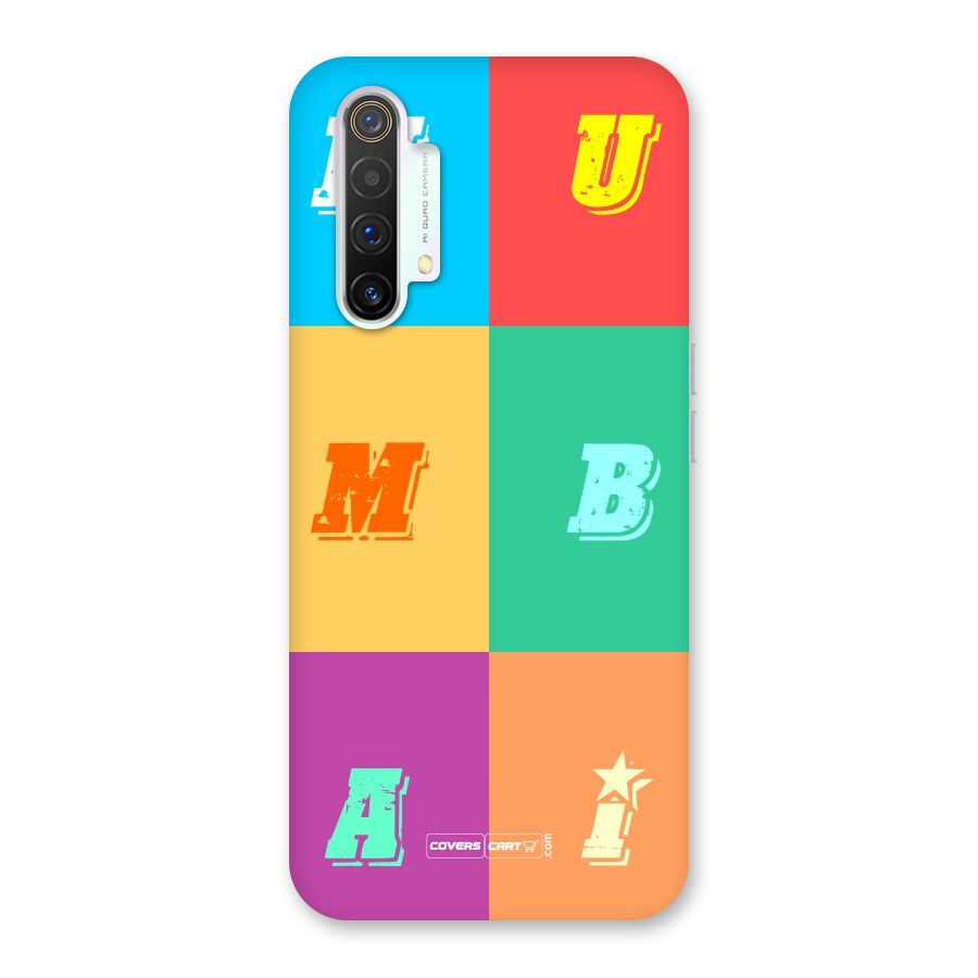 Mumbai Alphabets Back Case for Realme X3 SuperZoom