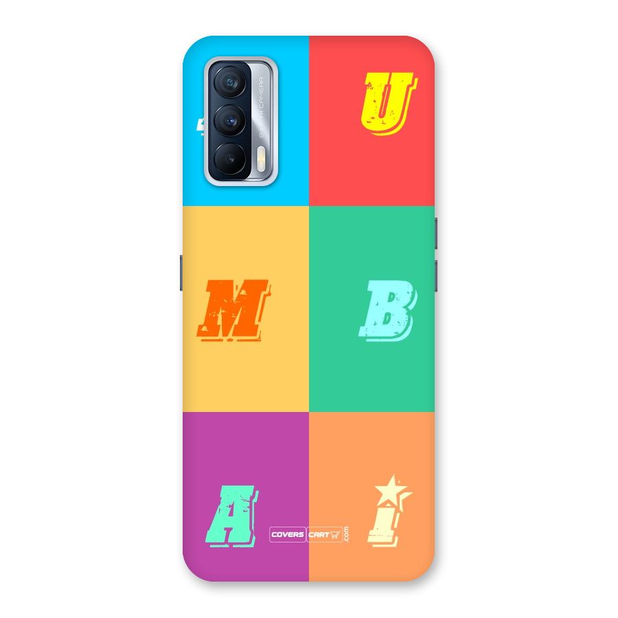Mumbai Alphabets Back Case for Realme X7