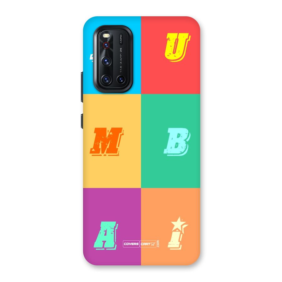 Mumbai Alphabets Back Case for Vivo V19
