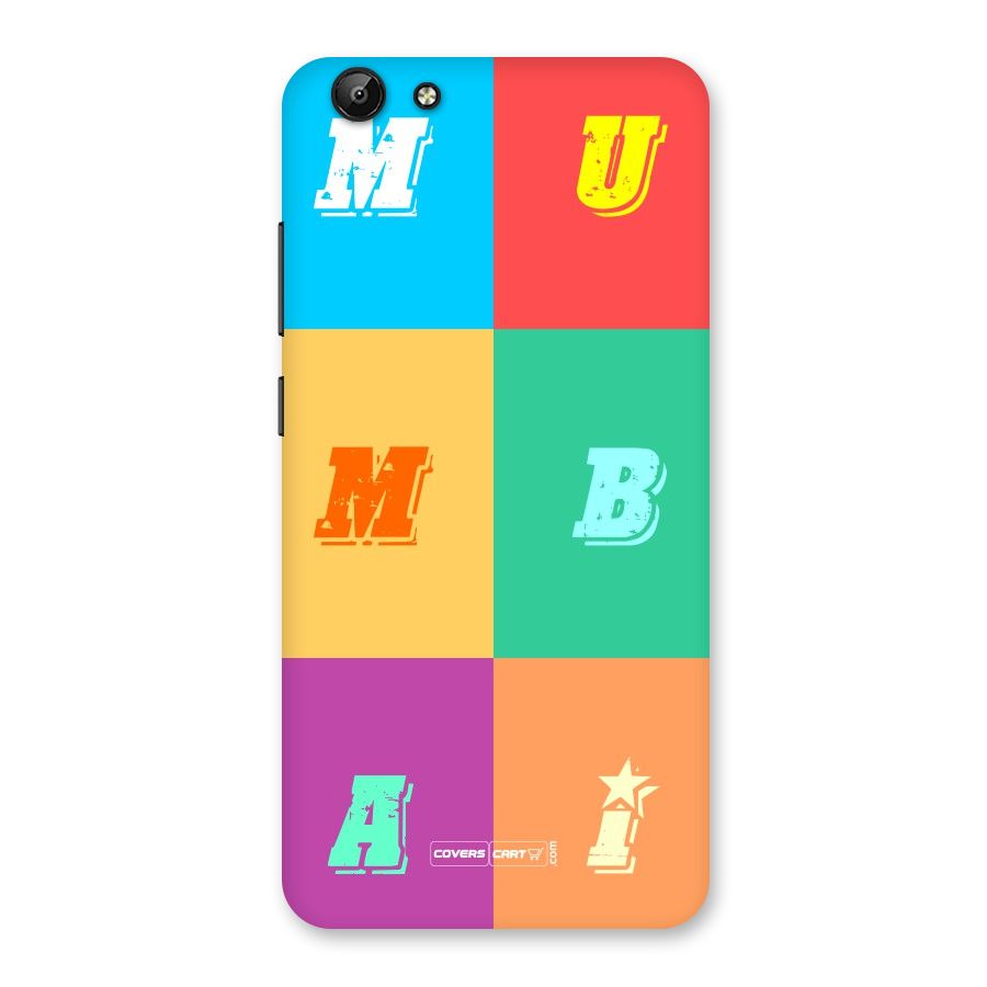 Mumbai Alphabets Back Case for Vivo Y69