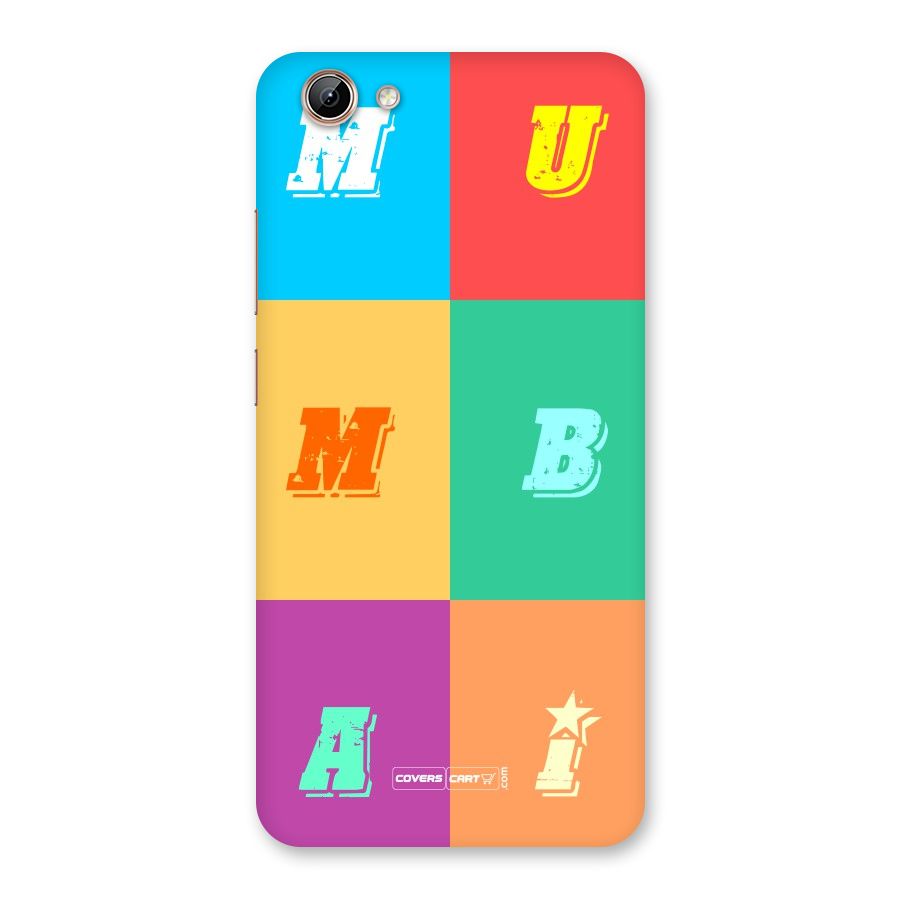 Mumbai Alphabets Back Case for Vivo Y71