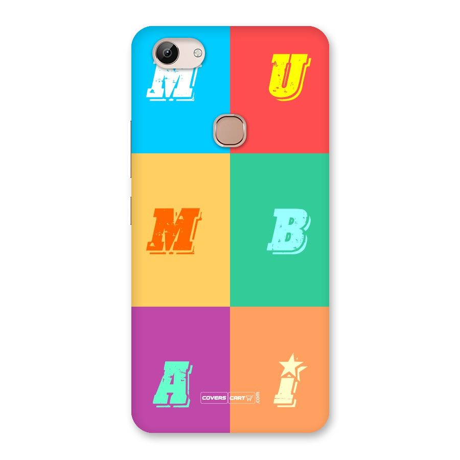 Mumbai Alphabets Back Case for Vivo Y83