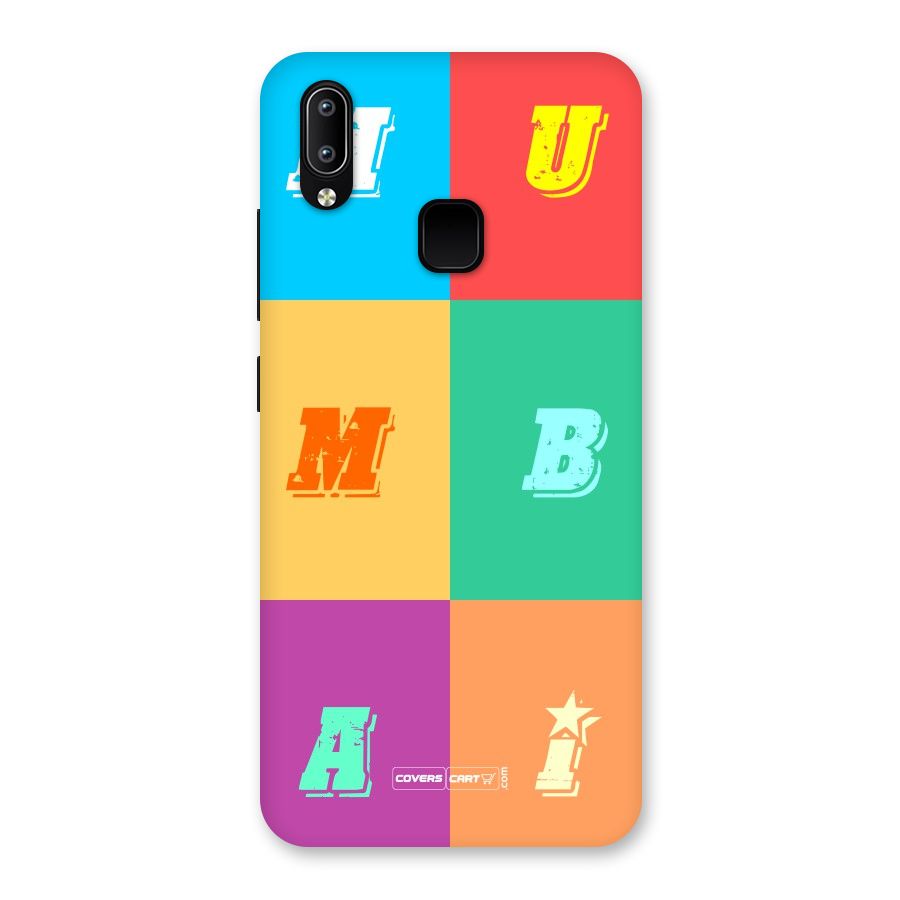 Mumbai Alphabets Back Case for Vivo Y93
