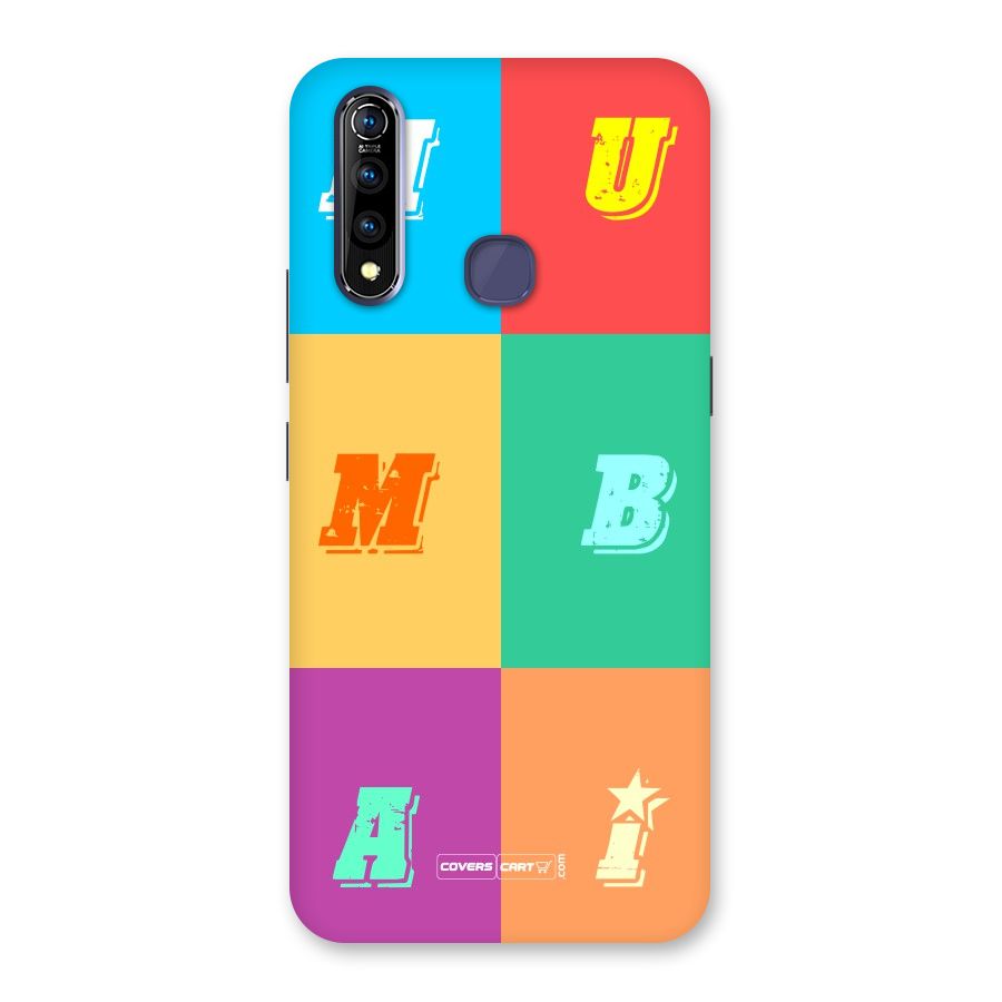 Mumbai Alphabets Back Case for Vivo Z1 Pro