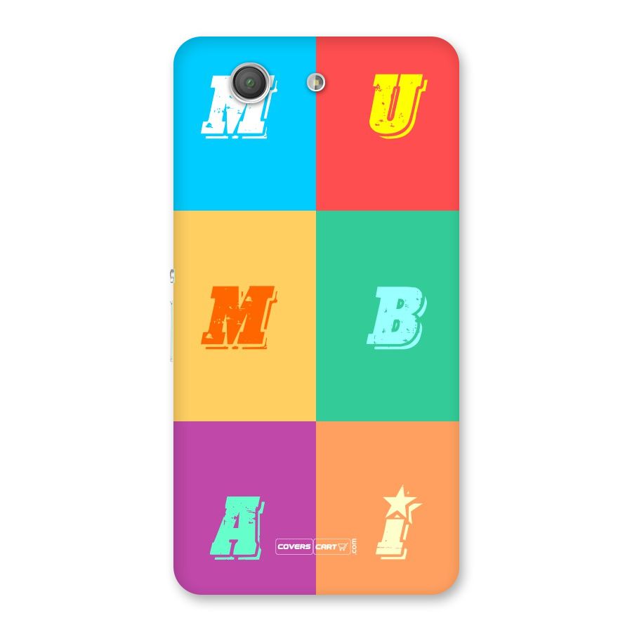 Mumbai Alphabets Back Case for Xperia Z3 Compact