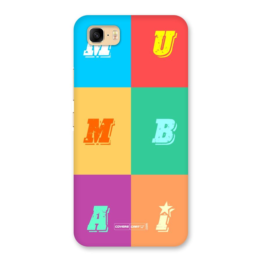 Mumbai Alphabets Back Case for Zenfone 3s Max