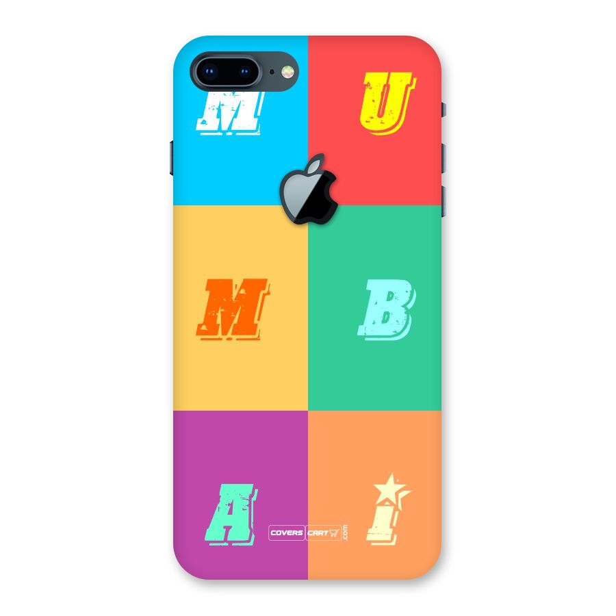 Mumbai Alphabets Back Case for iPhone 7 Plus Apple Cut