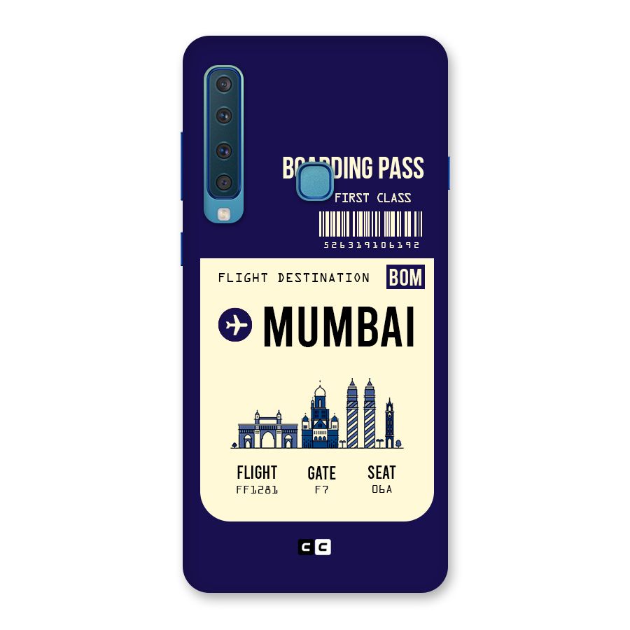 Mumbai Boarding Pass Back Case for Galaxy A9 (2018)
