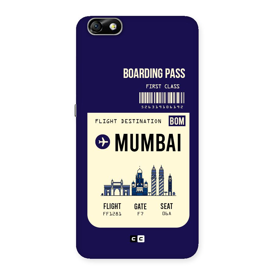 Mumbai Boarding Pass Back Case for Honor 4X