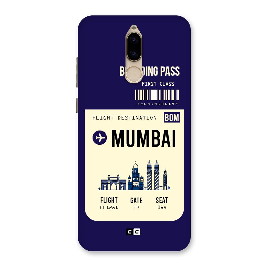 Mumbai Boarding Pass Back Case for Honor 9i