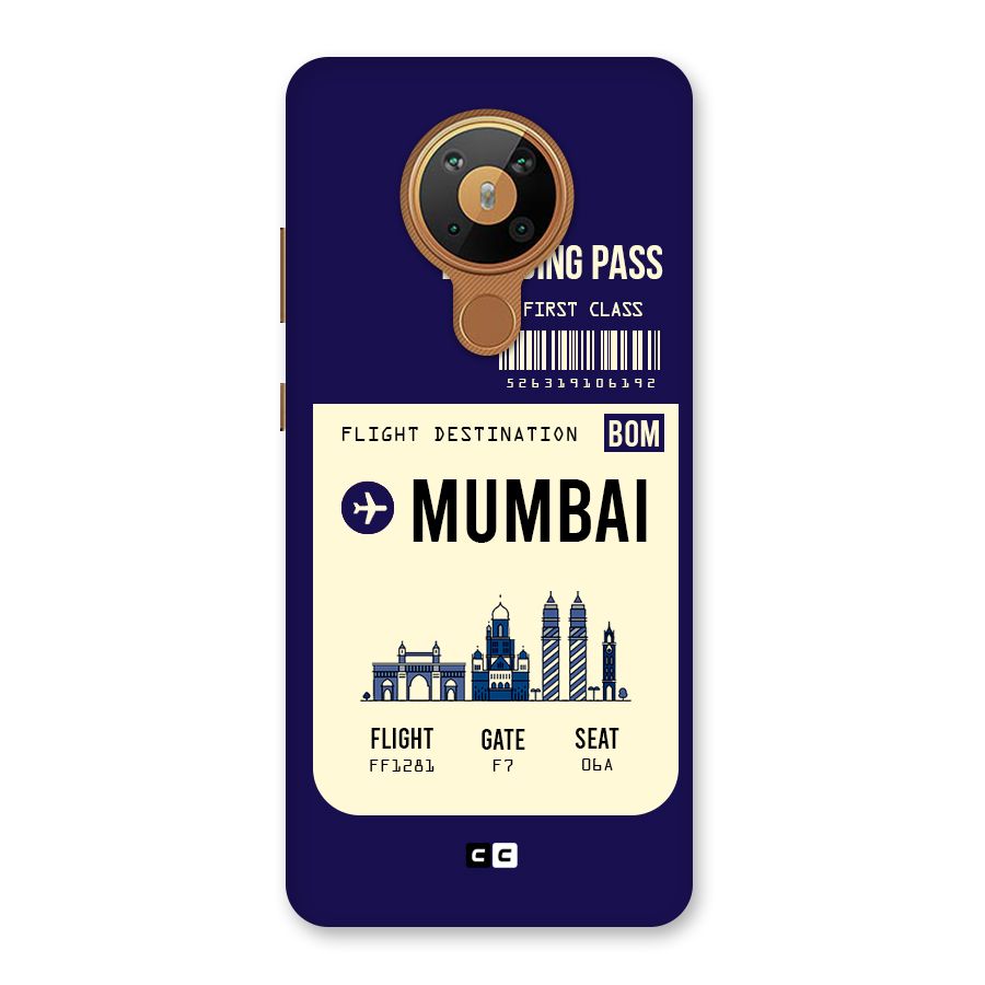 Mumbai Boarding Pass Back Case for Nokia 5.3