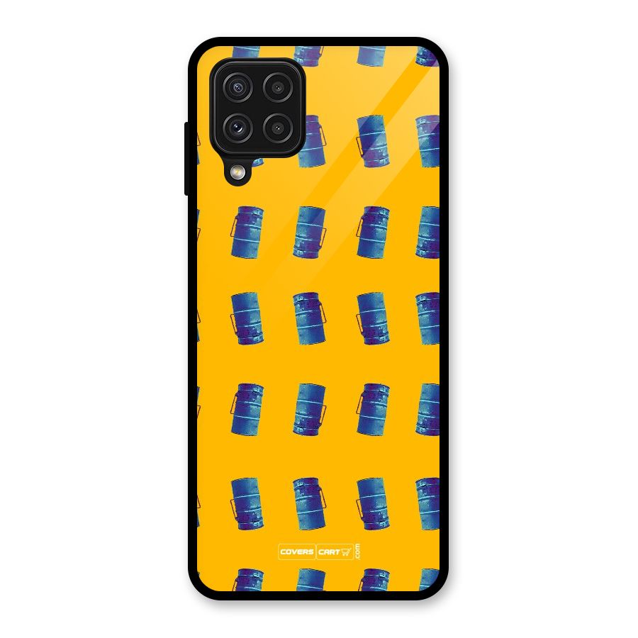 Mumbai Citystyle Glass Back Case for Galaxy A22 4G