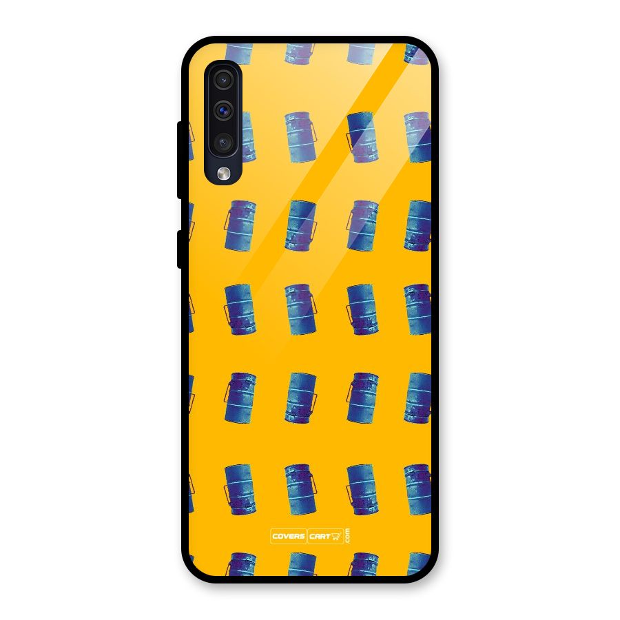 Mumbai Citystyle Glass Back Case for Galaxy A50