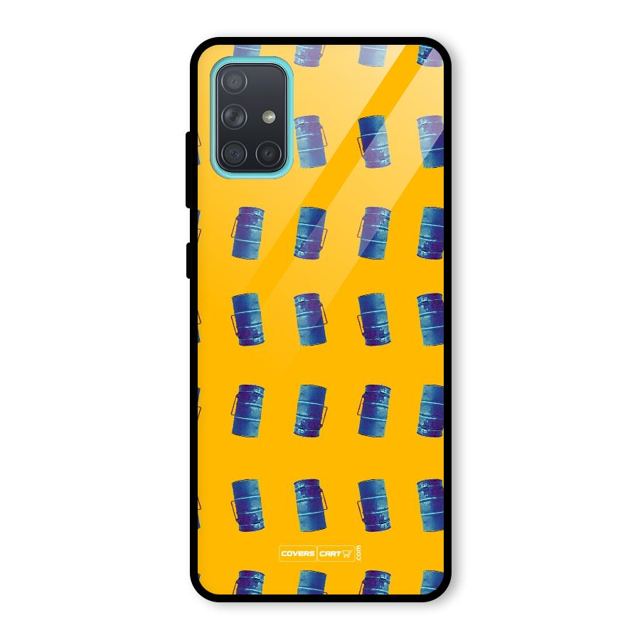 Mumbai Citystyle Glass Back Case for Galaxy A71