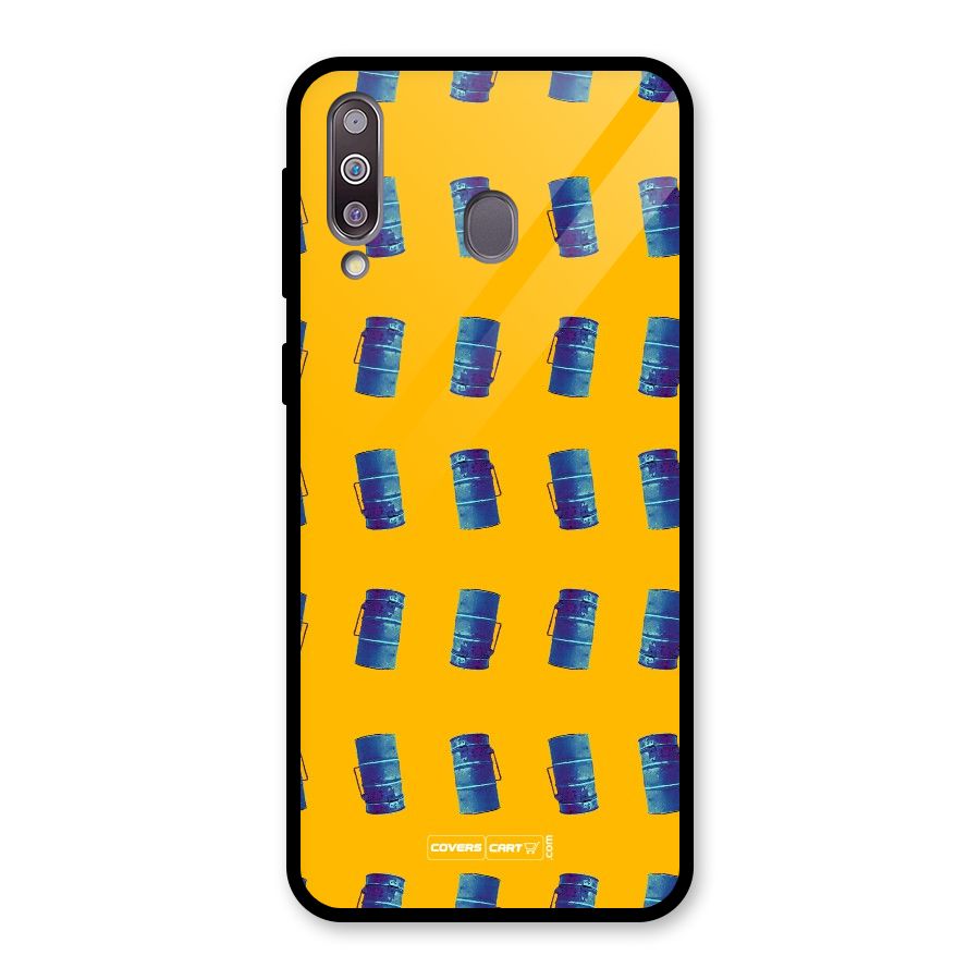 Mumbai Citystyle Glass Back Case for Galaxy M30