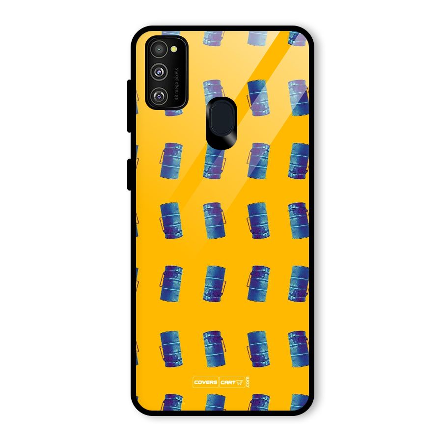 Mumbai Citystyle Glass Back Case for Galaxy M30s