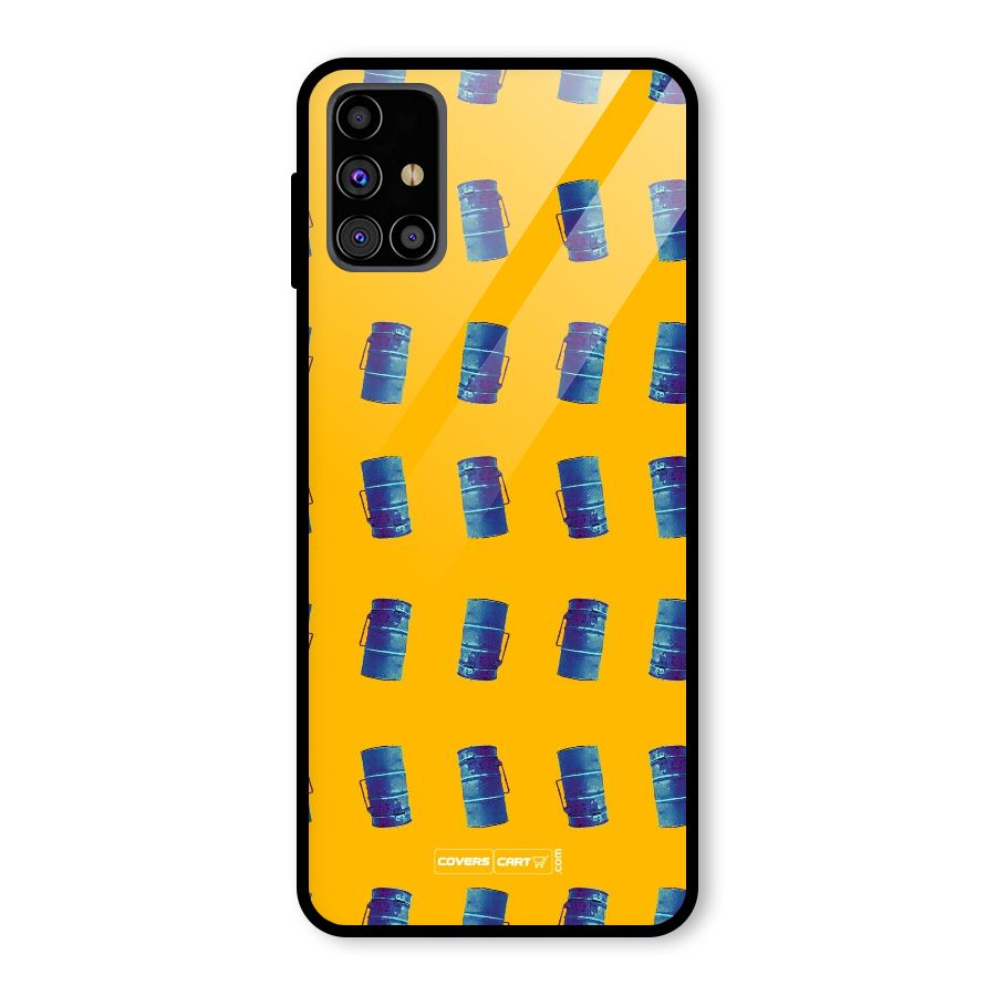 Mumbai Citystyle Glass Back Case for Galaxy M31s