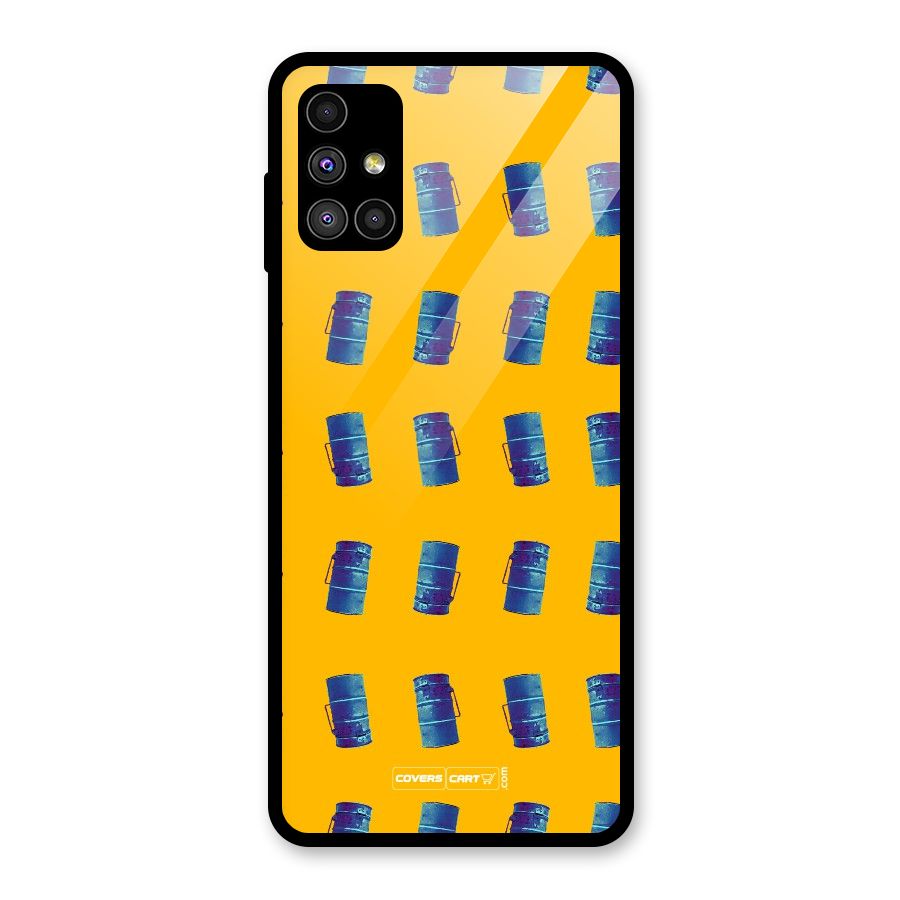 Mumbai Citystyle Glass Back Case for Galaxy M51