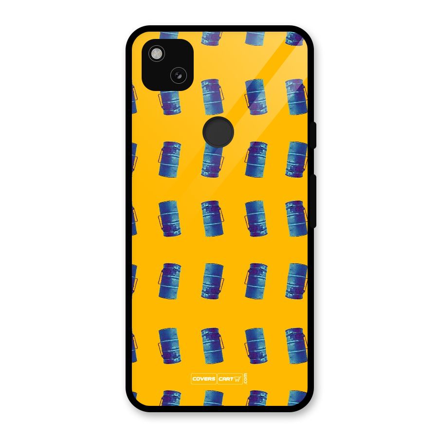 Mumbai Citystyle Glass Back Case for Google Pixel 4a