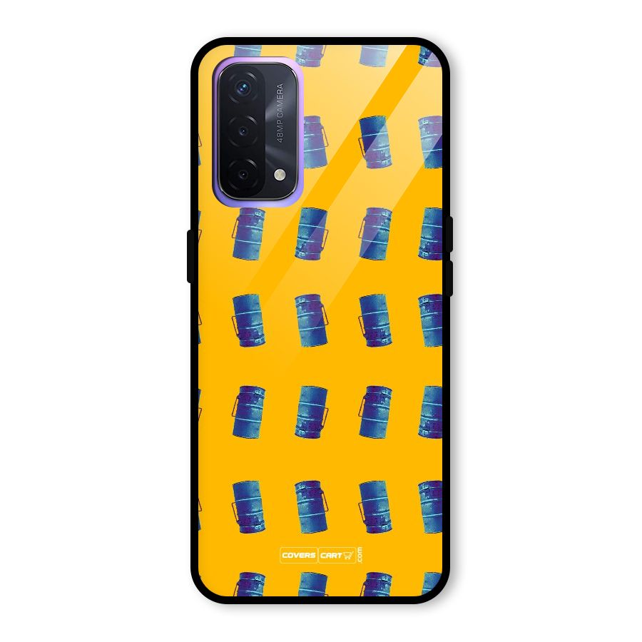 Mumbai Citystyle Glass Back Case for Oppo A74 5G