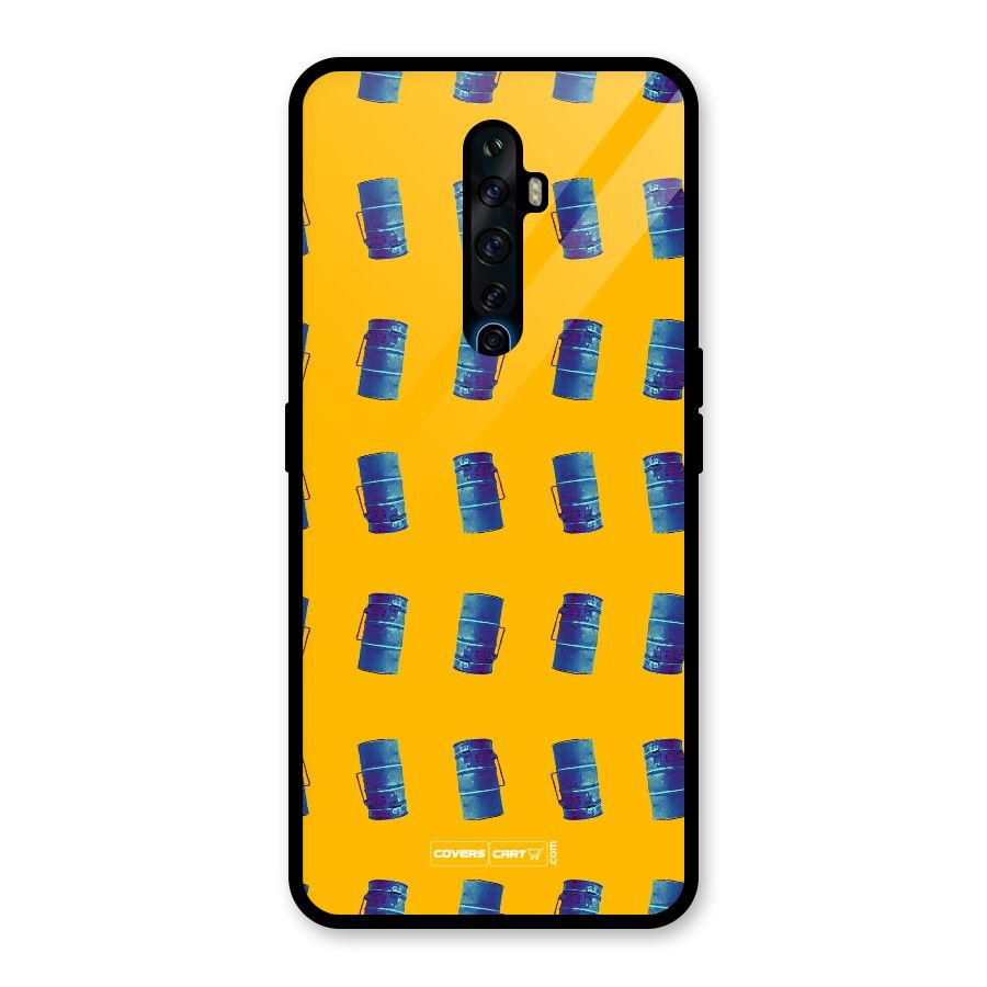 Mumbai Citystyle Glass Back Case for Oppo Reno2 F