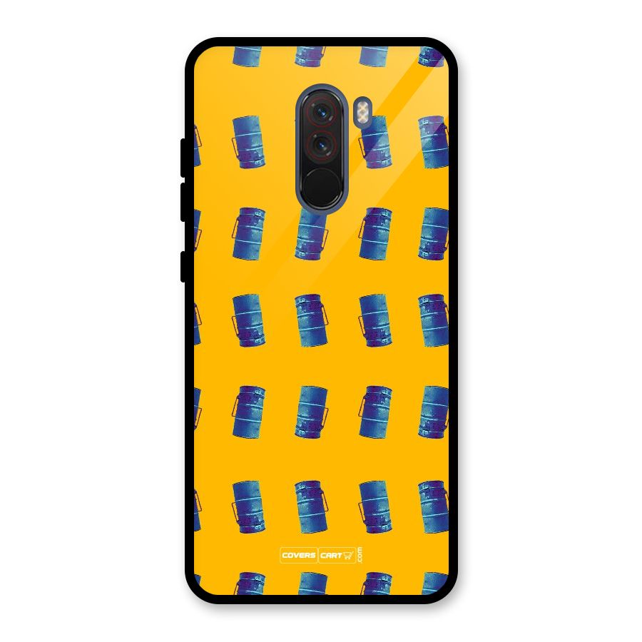 Mumbai Citystyle Glass Back Case for Poco F1