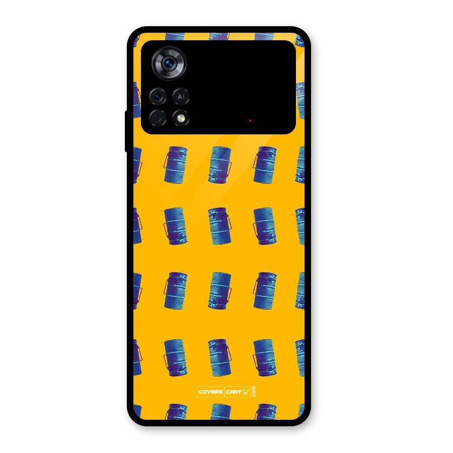 Mumbai Citystyle Glass Back Case for Poco X4 Pro 5G