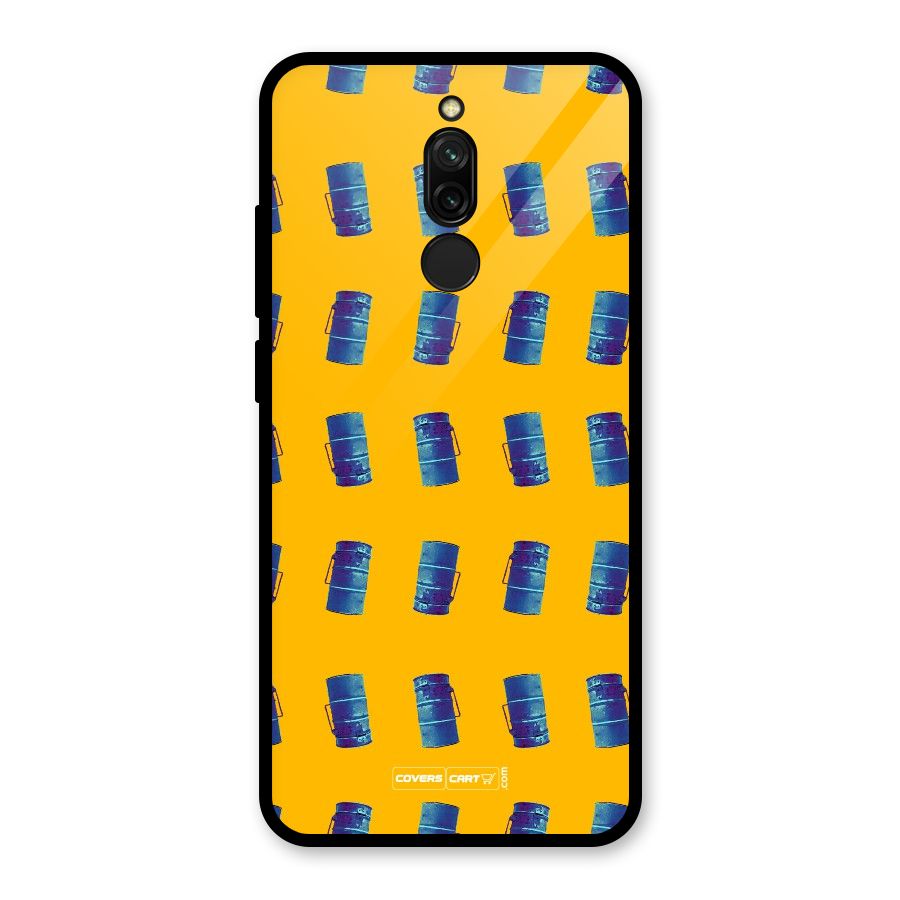 Mumbai Citystyle Glass Back Case for Redmi 8