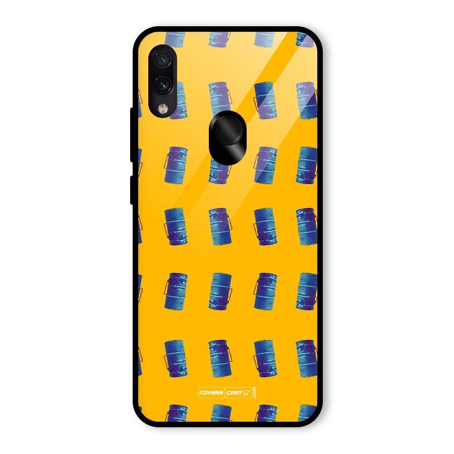Mumbai Citystyle Glass Back Case for Redmi Note 7 Pro