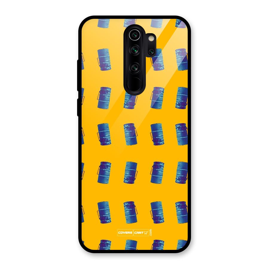 Mumbai Citystyle Glass Back Case for Redmi Note 8 Pro