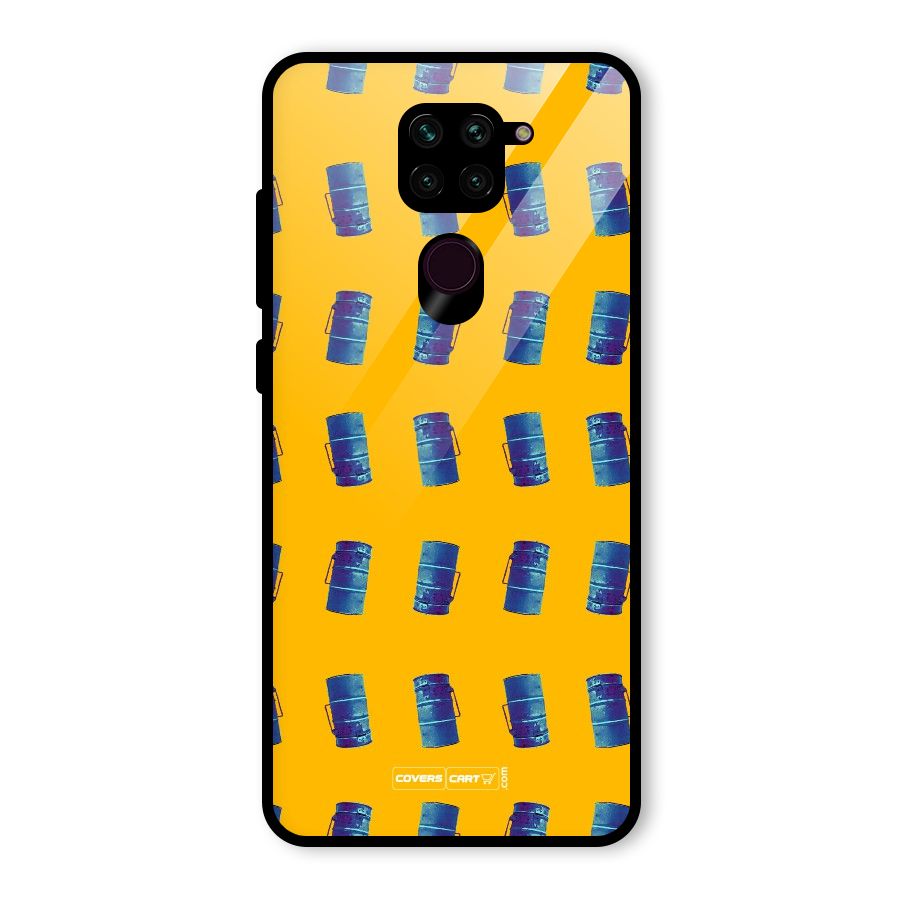 Mumbai Citystyle Glass Back Case for Redmi Note 9